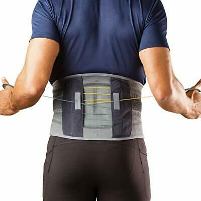 Details about   Lumbar Lower Back Support Brace Pain Relief Posture Orthosis Waist Belt Trimmer 